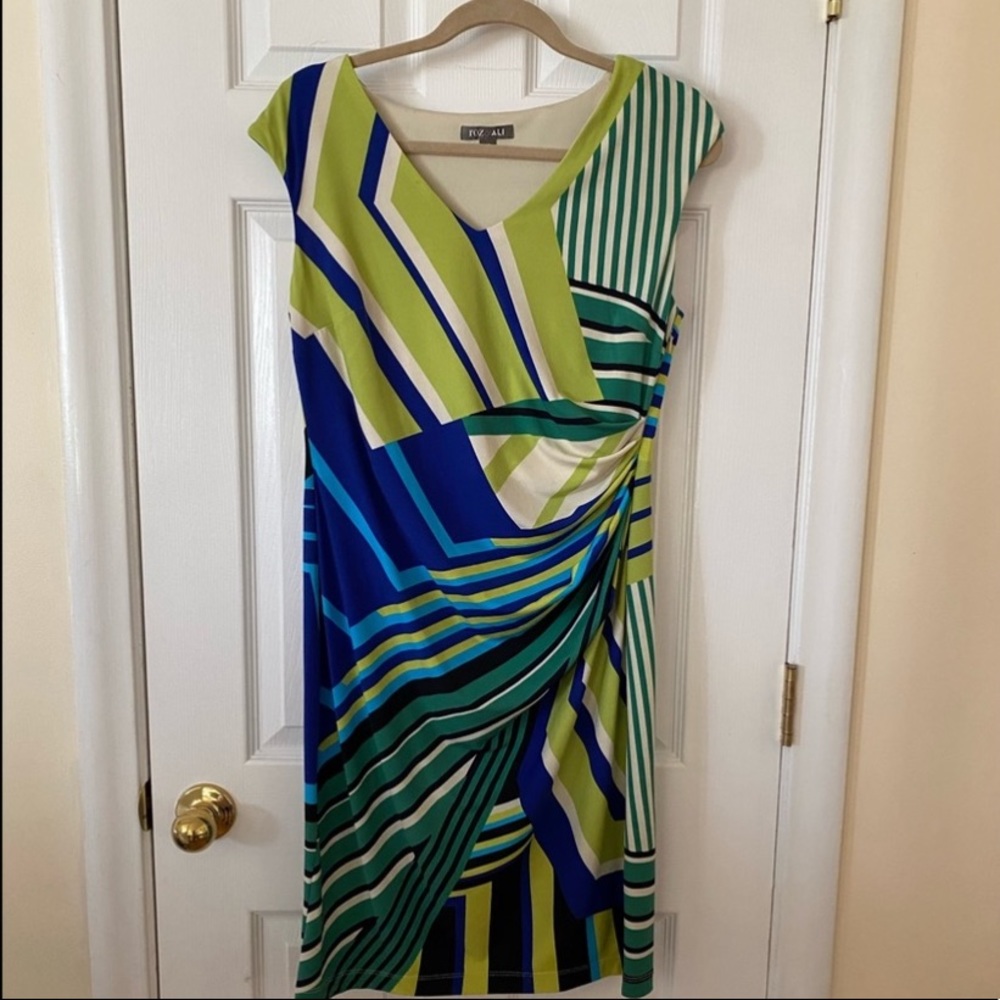 Island Palm Dress